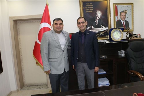 DASKF Başkanı Sn. Kenan Çetin, Kaymakam ve Belediye Başkan V. Sn. Alper Balcı’ya nezaket ziyaretinde bulundu. 